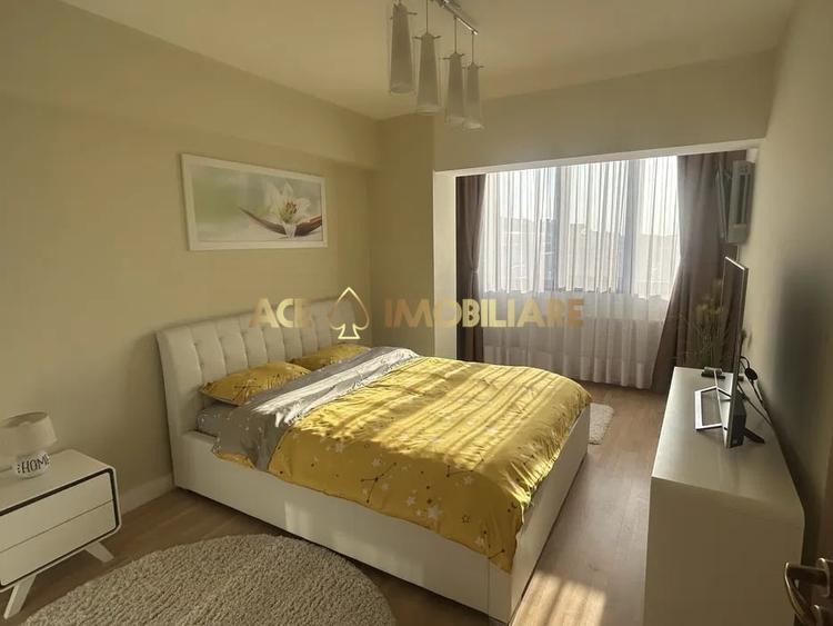 Apartament cu 3 camere semidecomandat, mobilat în Herăstrău