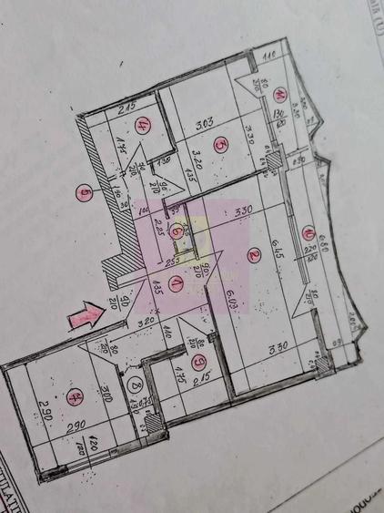 Apartament cu 2 camere decomandat în Lujerului