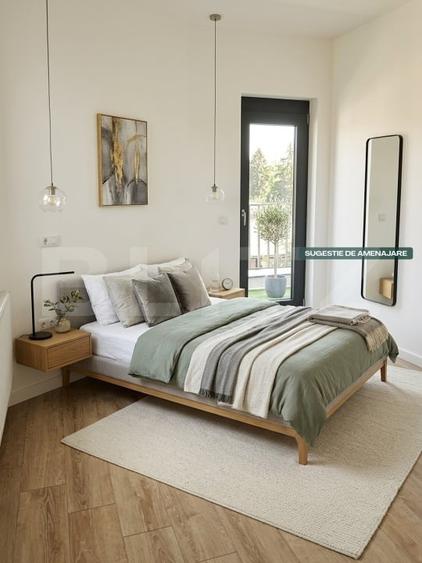 Apartament cu 3 camere decomandat, mobilat în Central