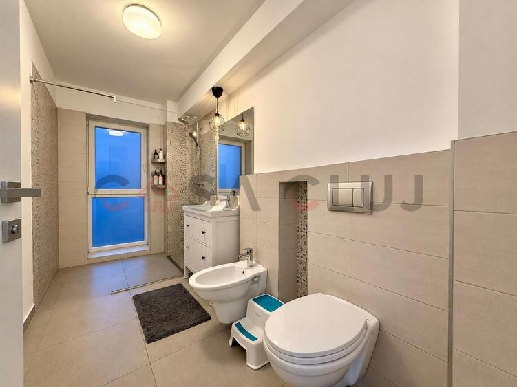 Apartament cu 3 camere decomandat, mobilat în Borhanci