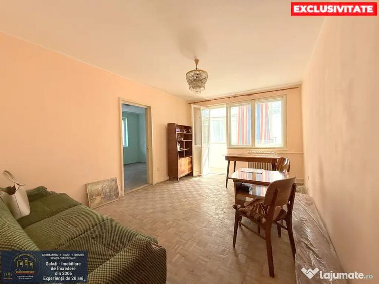 Apartament cu 2 camere decomandat în Micro 17