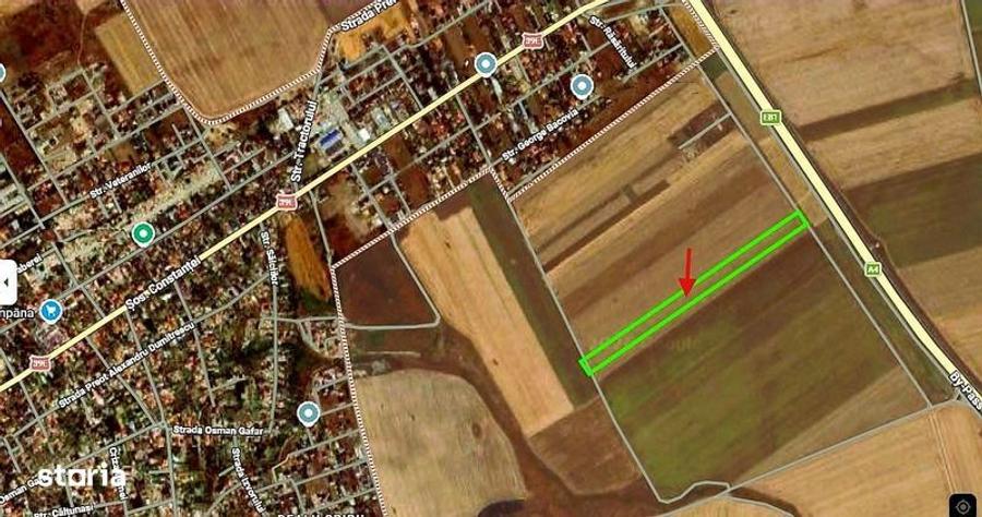 Teren de 1317 mp, în Cumpăna