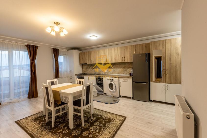 Apartament cu 3 camere semidecomandat, mobilat în Florești