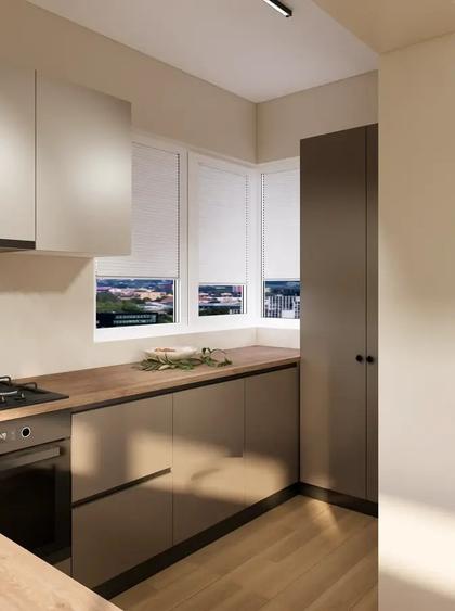 Apartament cu 2 camere semidecomandat în Central