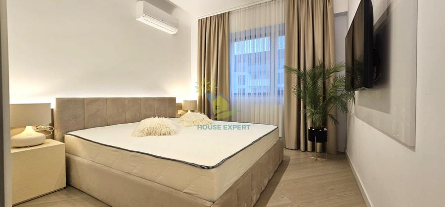 Apartament cu 2 camere decomandat, mobilat în Pipera
