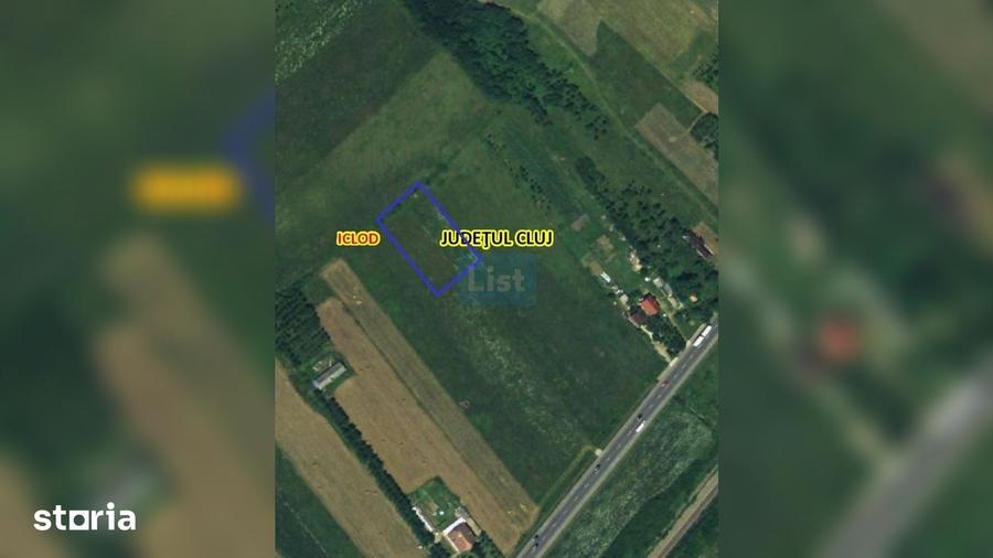 Teren de 7800 mp, în Livada