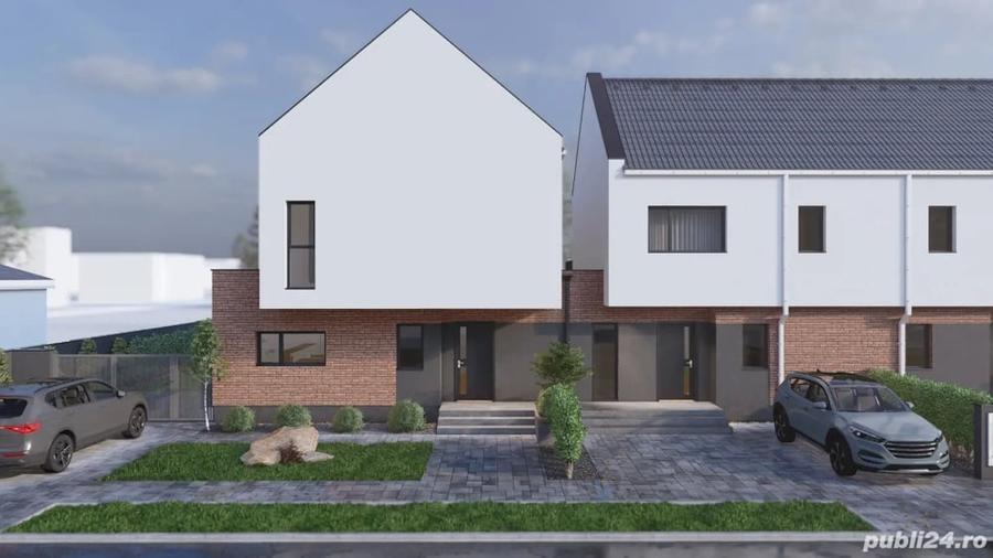 Casă cu 4 camere cu Teren 200 Mp în Săcălaz