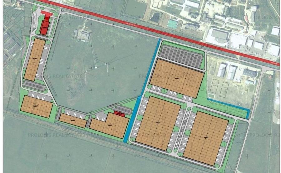 Spațiu industrial, de 13,000 mp, în Miroslava