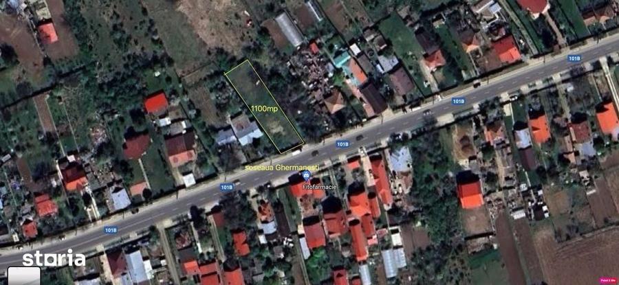 Teren 1100 mp, Deschidere la ?oseaua Ghermanesti Poten?ial pentru Doua - 2