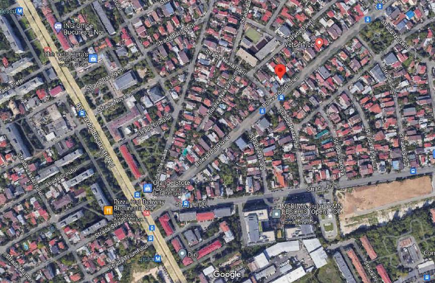 Teren construcție, în Bucureștii Noi
