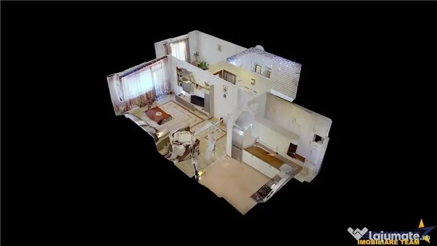 Apartament cu 2 camere decomandat în Vest