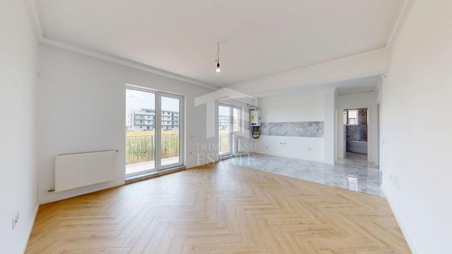 Apartament cu 3 camere semidecomandat în Dobroești
