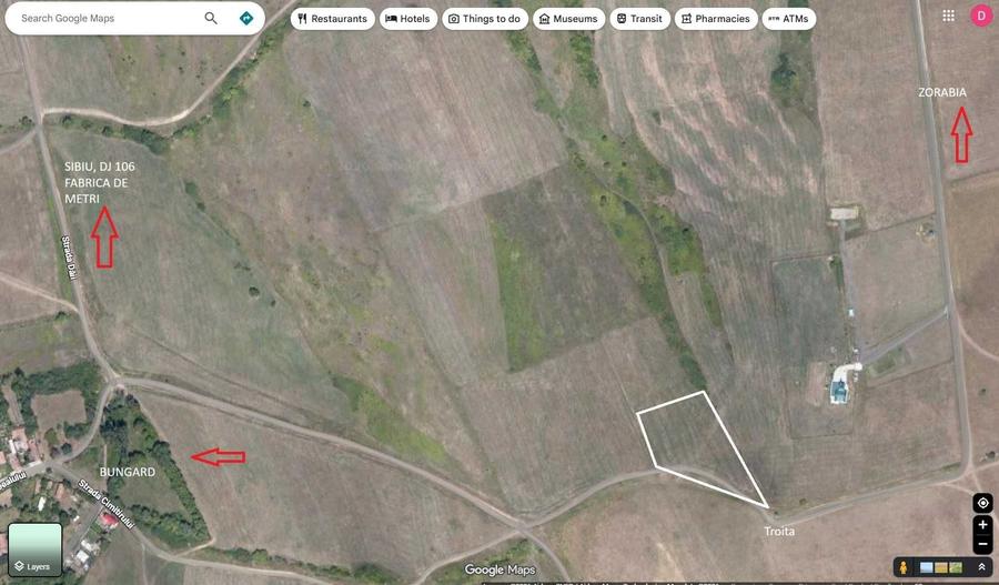 Teren de 3800 mp, în Bungard