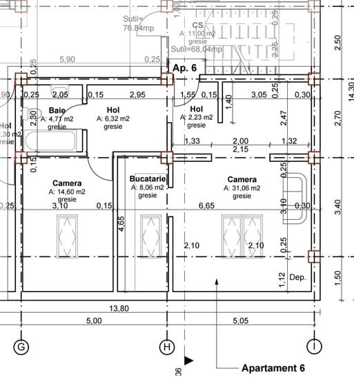 Apartament cu 2 camere decomandat în Braytim