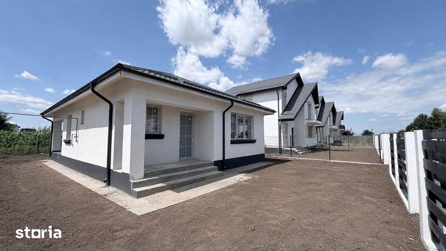 Casa Individuala - 3 camere - 1 baie - 350mp teren - 3