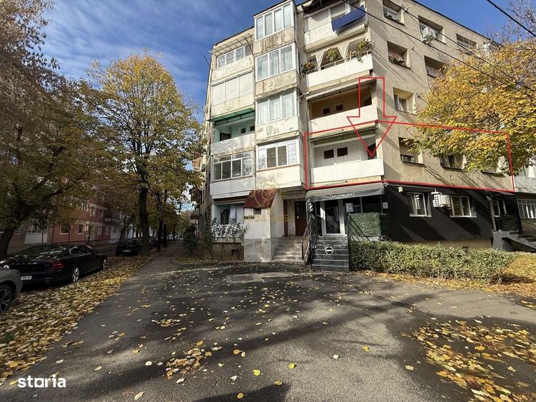 Apartament cu 2 camere semidecomandat în Micro 16