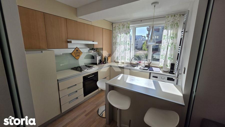 Apartament cu 3 camere, mobilat în Herăstrău