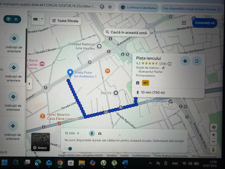 Garsonieră în Iancului