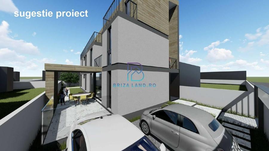 Teren Construcții intravilan de 335 mp, în Bucureștii Noi