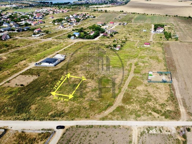 Teren Construcții intravilan de 624 mp, în Agigea