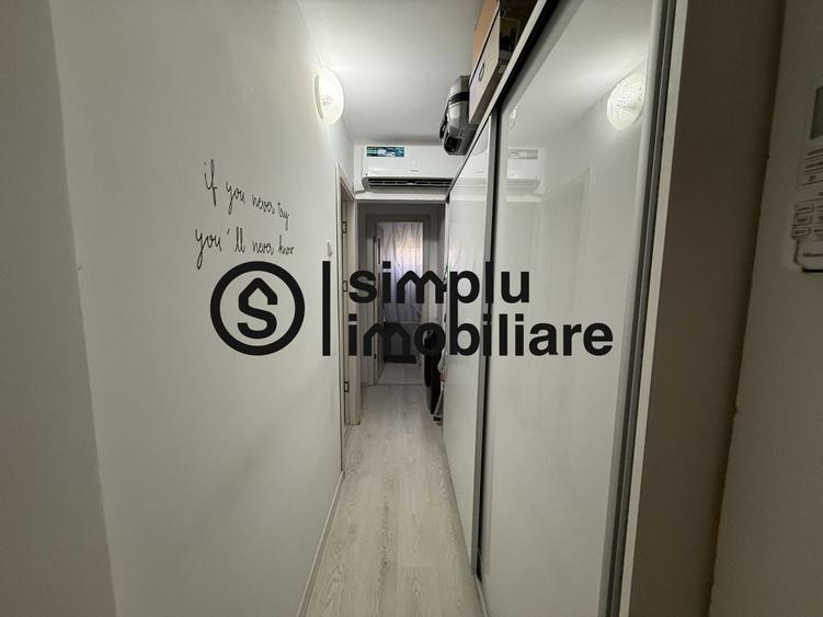 Apartament cu 3 camere decomandat, mobilat în Rovine