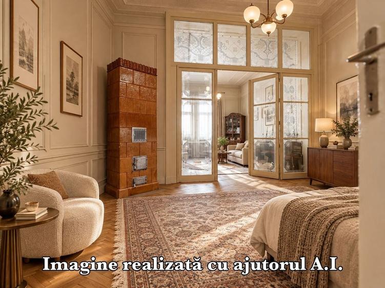 Apartament cu 2 camere semidecomandat în Central