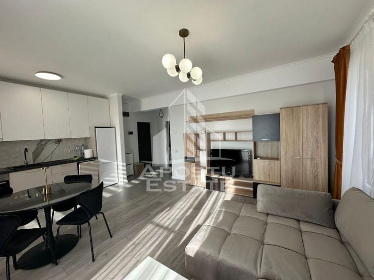 Apartament cu 2 camere semidecomandat, mobilat în Dumbrăvița