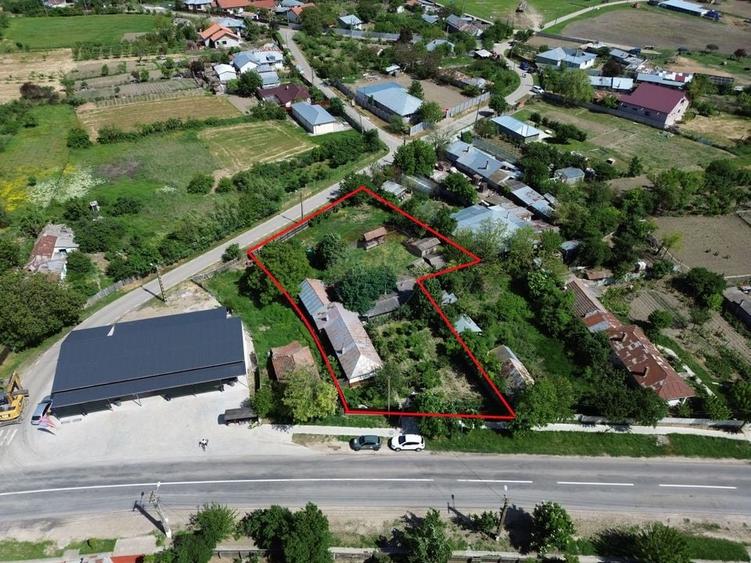 Casă individuală cu 3 camere cu Teren 1459 Mp în Nănești