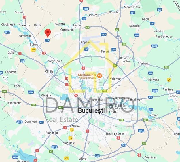 Teren Construcții intravilan de 5000 mp, în Buftea