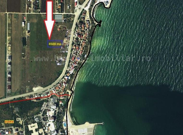 Teren Construcții intravilan de 4500 mp, în Eforie Nord
