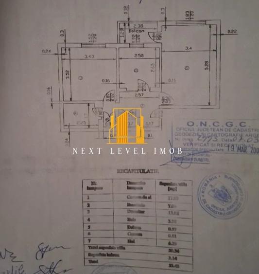 Apartament cu 2 camere decomandat în Trivale