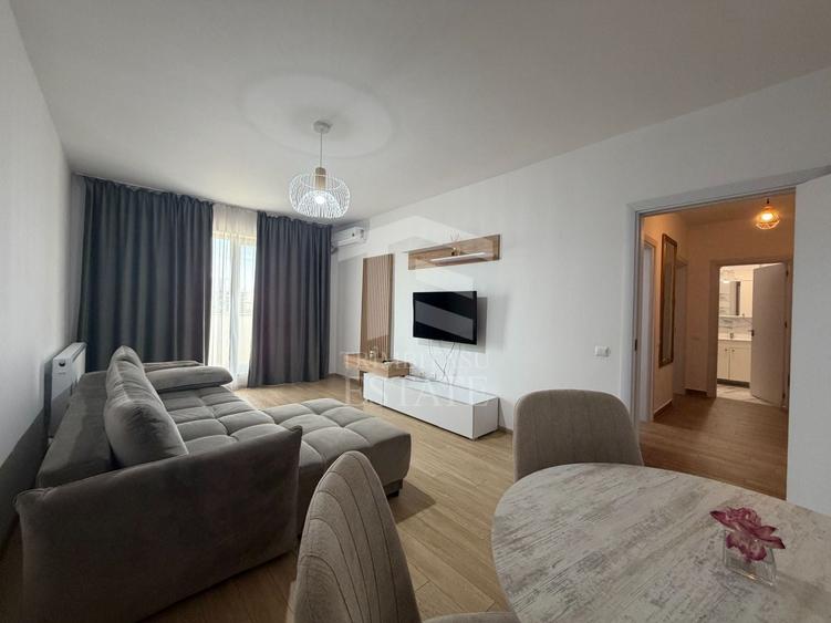 Apartament cu 2 camere decomandat, mobilat în Theodor Pallady