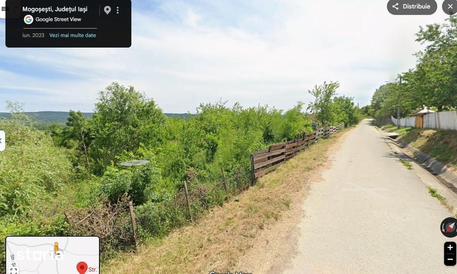 Teren de 4000 mp, în Mogoșești