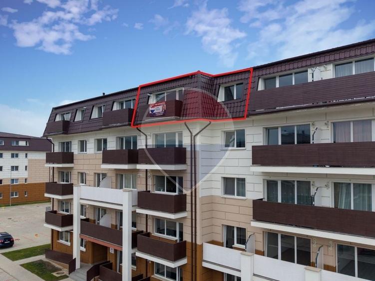 Apartament cu 2 camere semidecomandat în Sânpetru