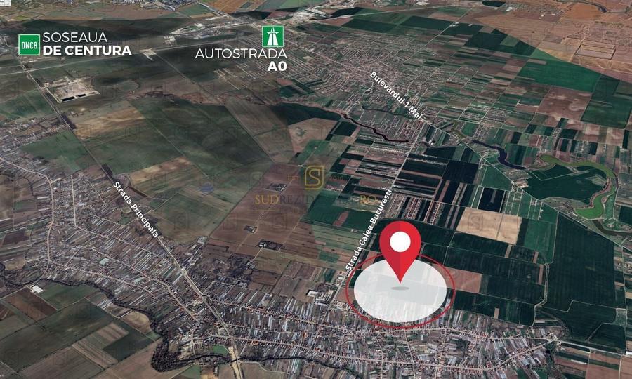 Teren agricol intravilan de 500 mp, în Vidra