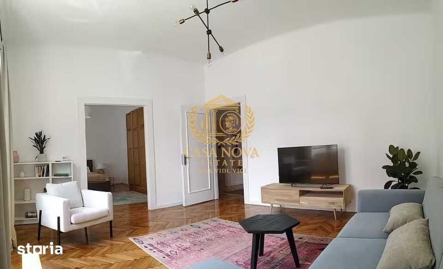 Apartament 2 camere 82mp, terasa, parter inalt, zona centrala Horea - 3