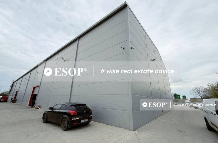 Spațiu industrial, de 2,450 mp, în Mogoșoaia
