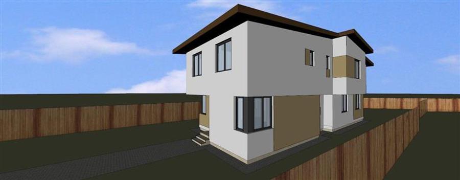Duplex cu 4 camere cu Canalizare în Stupini