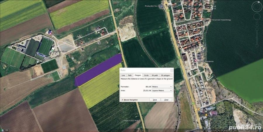 Teren de 25000 mp, în Central