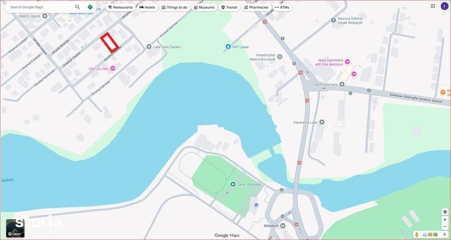 Teren de 750 mp, în Străulești