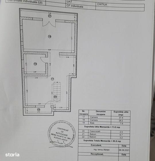 Casă cu 6 camere cu Teren 511 Mp în Central