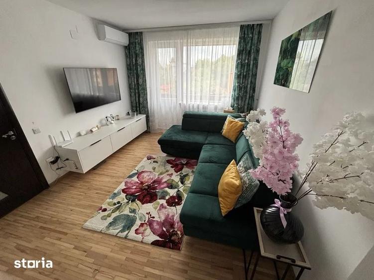 Apartament cu 2 camere semidecomandat în Săsar