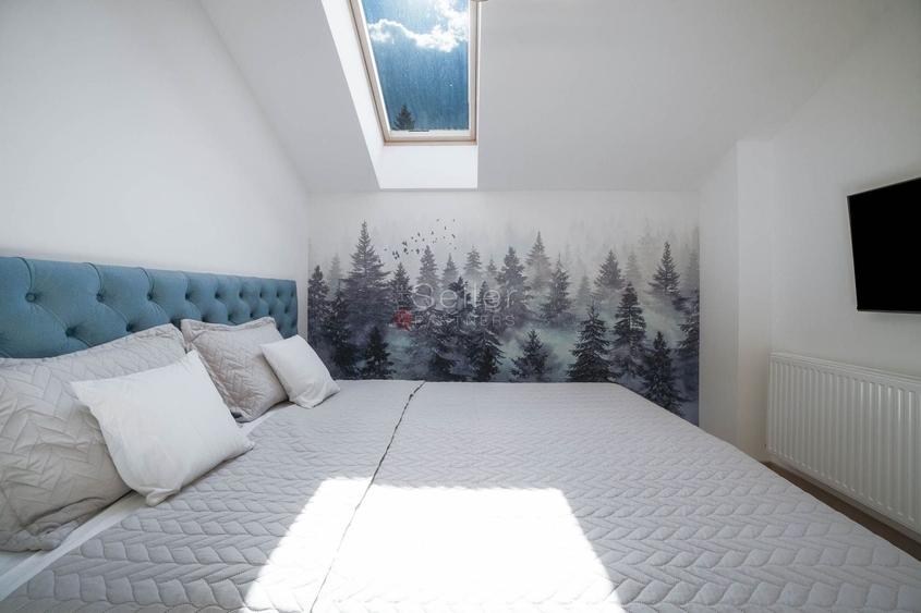 Apartament cu 3 camere decomandat, mobilat în Poiana Brașov