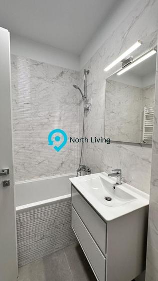 Apartament cu 2 camere, mobilat în Pipera