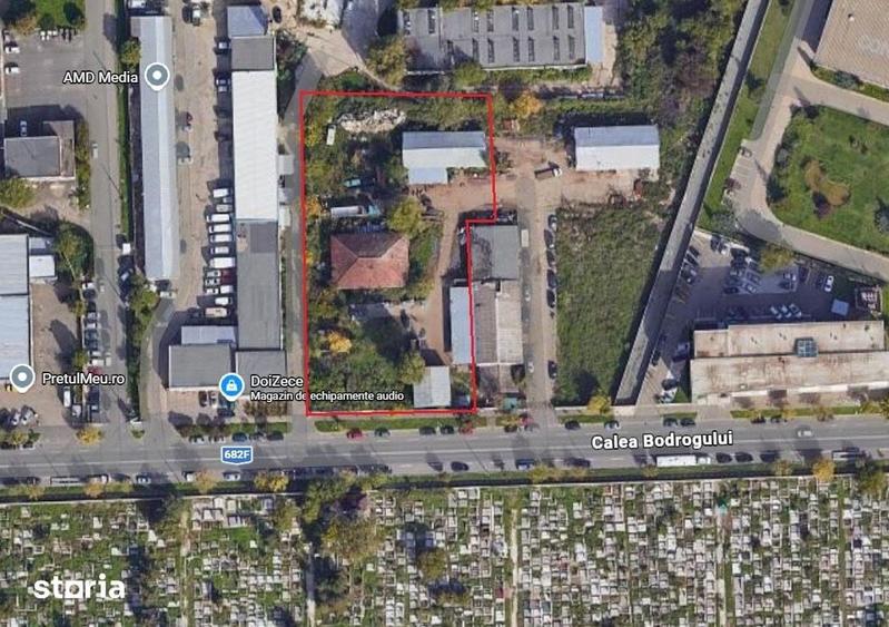 De vanzare, teren intravilan, 4701 Mp, zona comerciala - St Bodrogului - 2