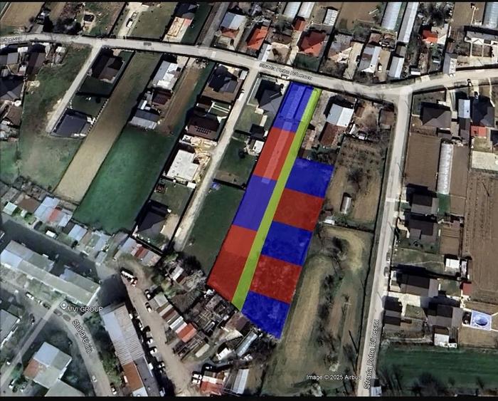 Teren de 2000 mp, în Central