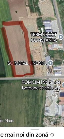 Vand teren zona industriala Ovidiu - 1