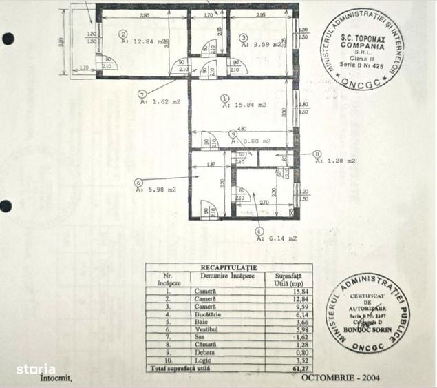 Apartament cu 3 camere în Jilava