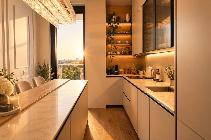 Apartament cu 4 camere semidecomandat, mobilat în Floreasca