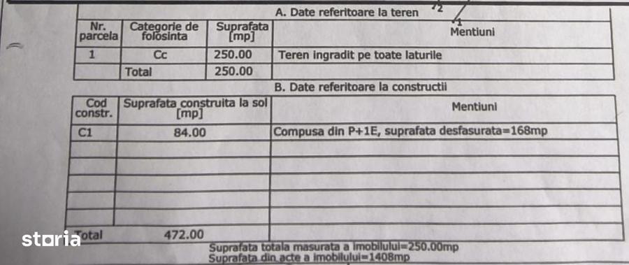 Casă cu 4 camere cu Teren 250 Mp în Cernica